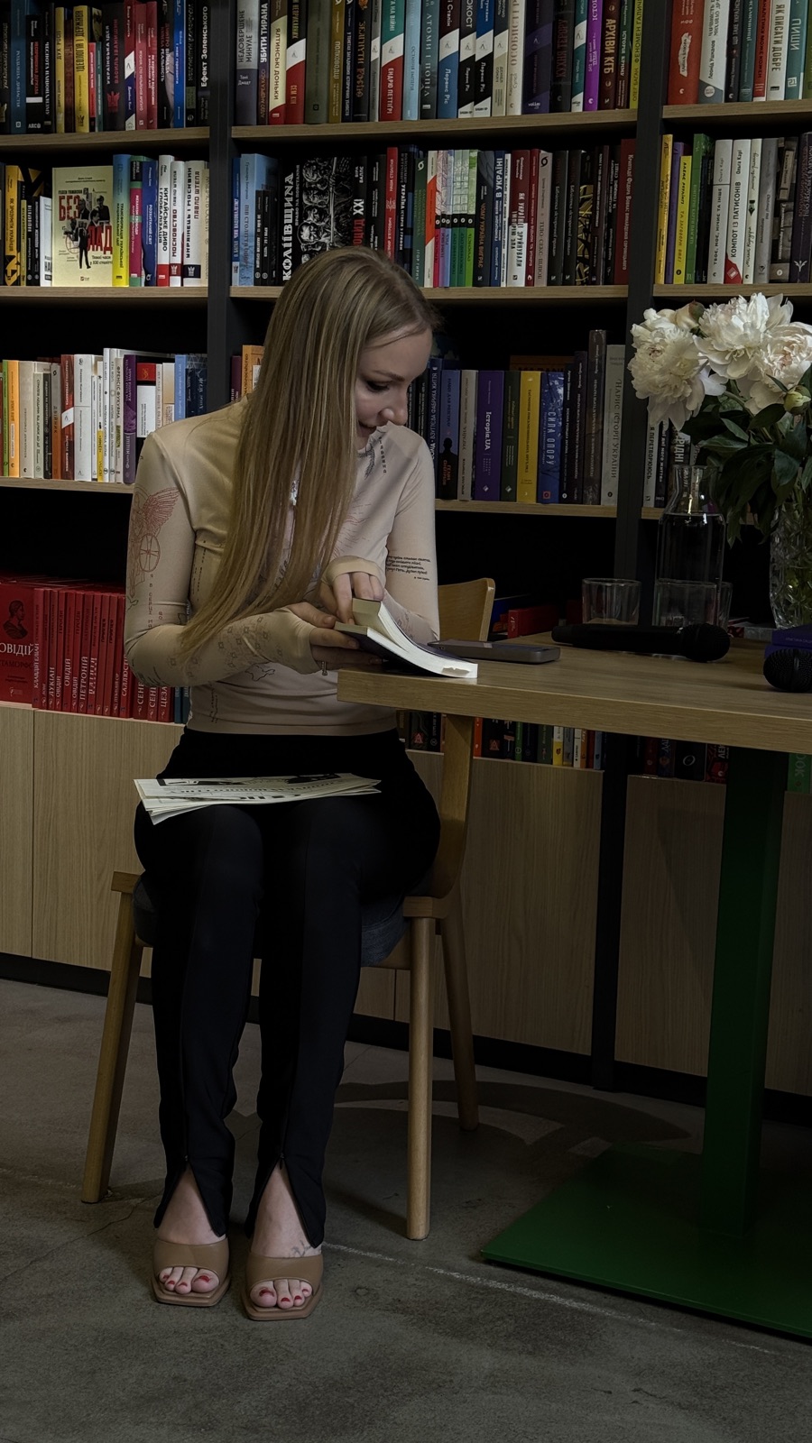 Book launch in Kyiv. 