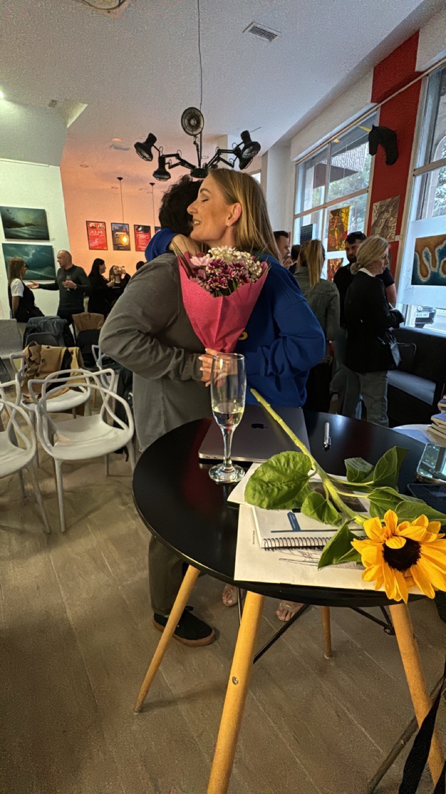 Book launch in Kyiv. 